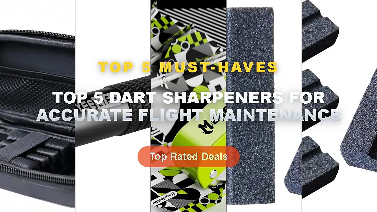 Top 5 Dart Sharpeners For Accurate Flight Maintenance: Top 5 Best ...