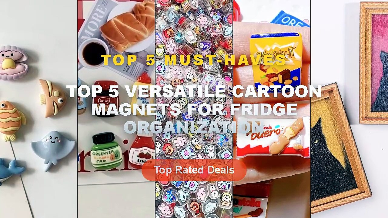 Best Top 5 Versatile Cartoon Magnets For Fridge Organization on ...