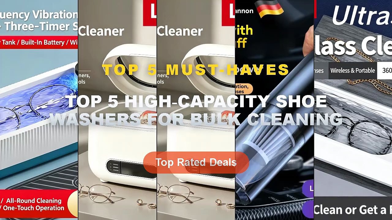 Top 5 High‑Capacity Shoe Washers For Bulk Cleaning: Top 5 Best Sellers ...
