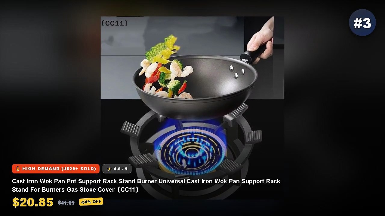 Top 5 Gas Stove Pan Supports For Even Heating: Top 5 Best Sellers - Gas ...