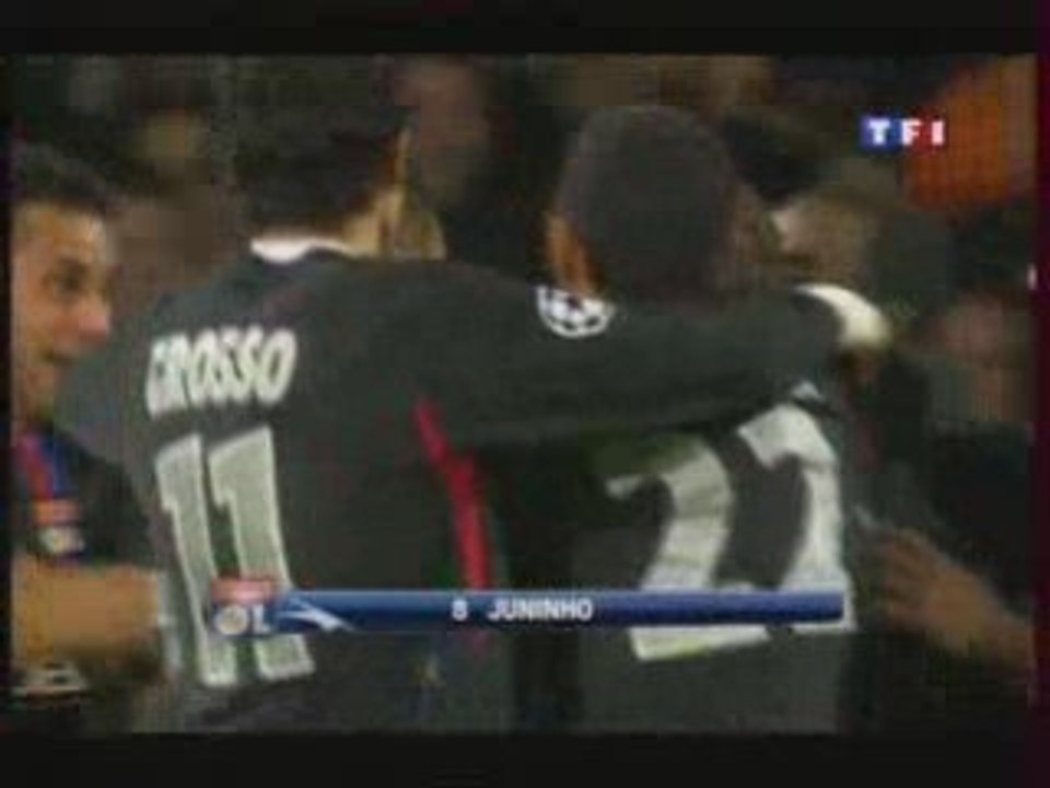 Coup Franc De Juninho Contre FC Barcelone