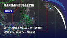 No cyclone expected within PAR in next few days — PAGASA