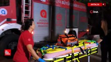 Antalya'da 25 metreden kayalık alana düştü, 2 saatlik operasyonla kurtarıldı
