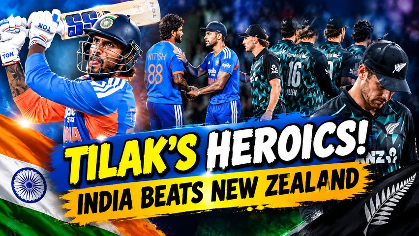 India vs New Zealand Highlights: Tilak Varma’s HEROICS Seal Thrilling Win | Cricket News