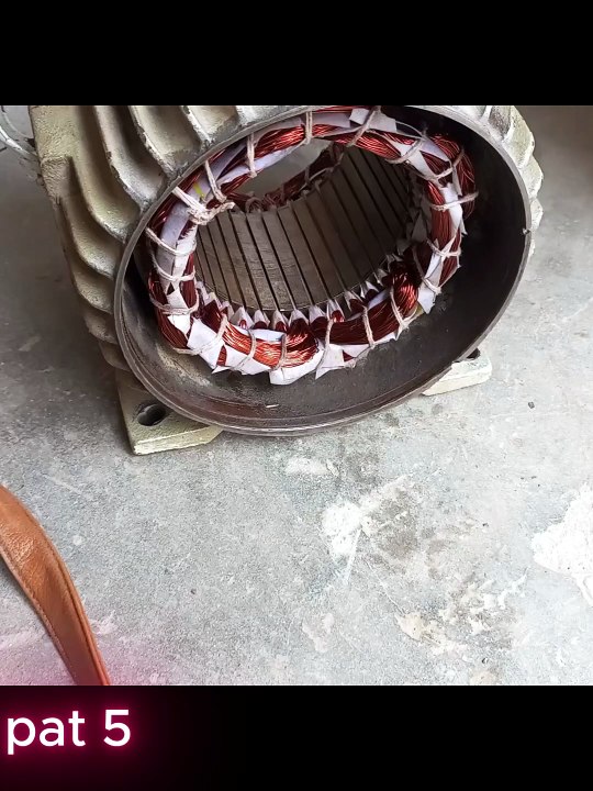 5HP 900 RPM Motor Ka Final Test! 🔥 Rewinding Ke Baad Motor Full Running ...