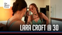 Lara Croft fans celebrate 30 years of the tomb raiding icon in UK city she was created
