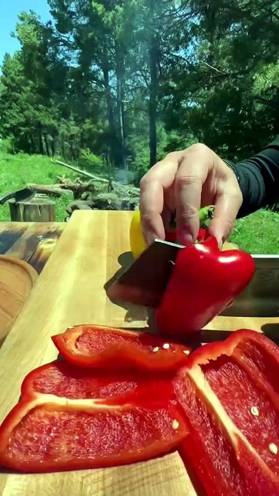 Campfire Meat Pinwheels Recipe - Tomato Stew — 肉卷轮番茄炖奶酪 - video Dailymotion