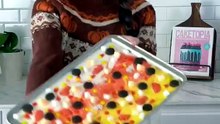 Halloween Candy Corn Bark Recipe - No-Bake Chocolate Treat