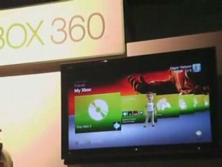 Présentation live du nouveau dashboard Xbox 360