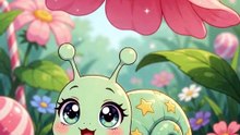 🐌🌈 The Little Snail Who Painted a Rainbow! ✨ | Magical Kids Cartoon #kids #kidsshorts #cartoon