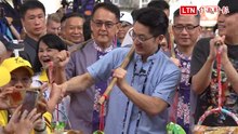 蔣萬安罕見連兩天戴眼鏡跑行程 客家義民嘉年華細數政績