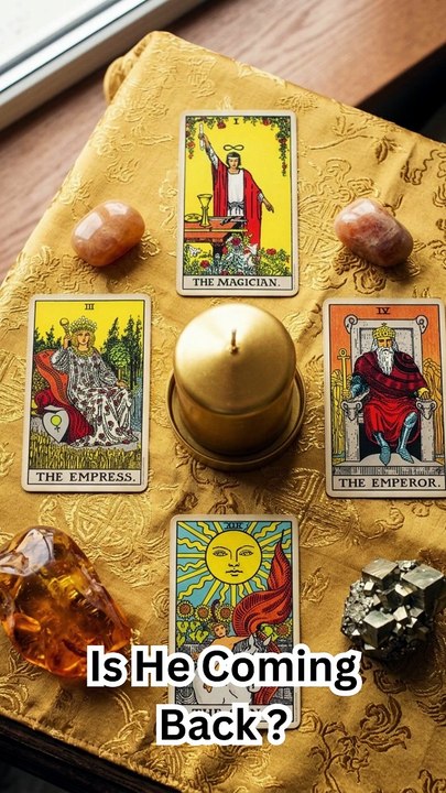 Is He Coming Back? #TarotReading #LoveTarot #TarotShorts - video ...