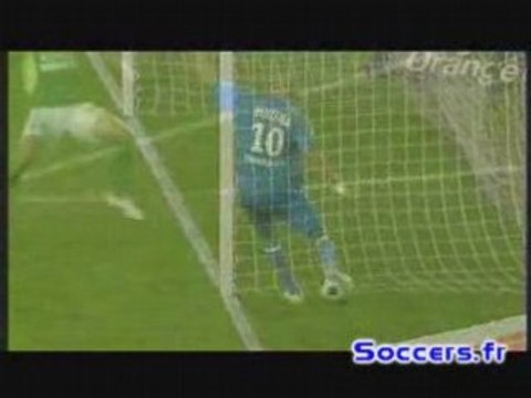ASSE-OL 0-1 SAISON 2008-2009 BUT BENZEMA
