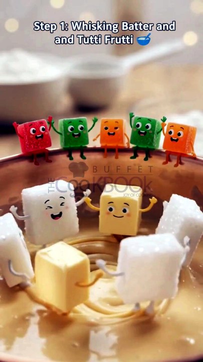 Tutti Frutti Rusk Recipe: Crunchy Twice-Baked Tea-Time Snack (Animated ...