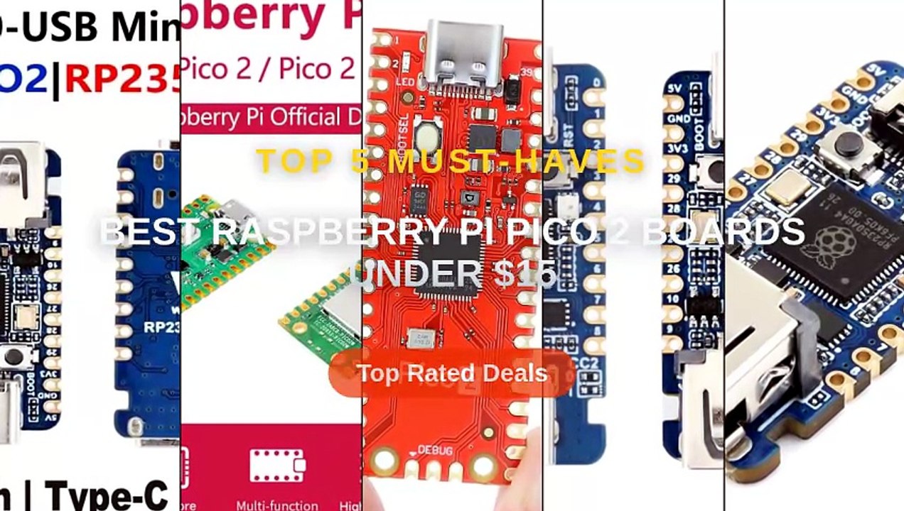 Best Raspberry Pi Pico 2 Boards Under $15 - Video Dailymotion