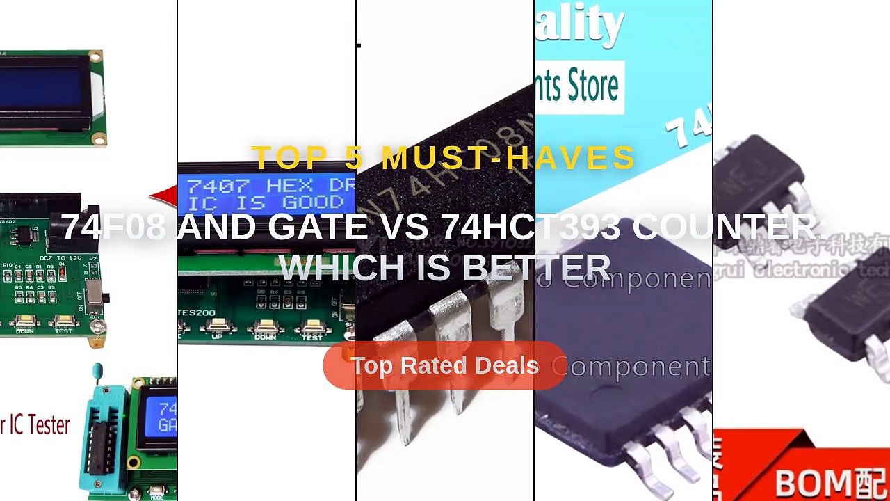 74F08 AND Gate vs 74HCT393 Counter: Which Is Better - Video Dailymotion