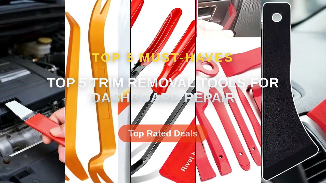 Top 5 Trim Removal Tools For Dashboard Repair - Video Dailymotion