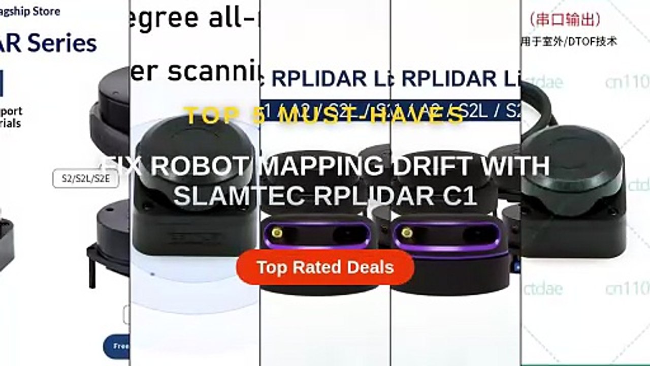 Fix Robot Mapping Drift With Slamtec RPLIDAR C1 - Video Dailymotion