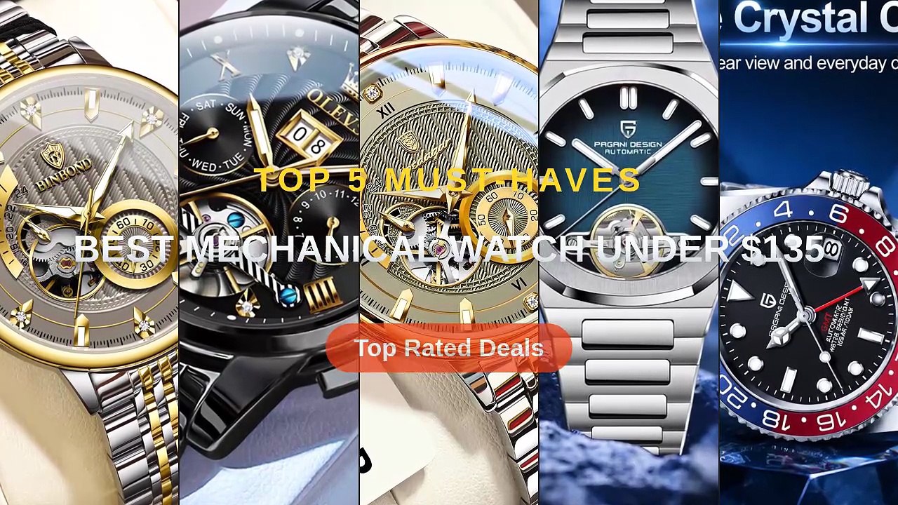 Best Mechanical Watch Under $135 - Video Dailymotion