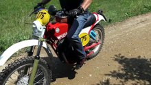PUCH 125 GS ROTAX YEAR 1972 WORKING FAST