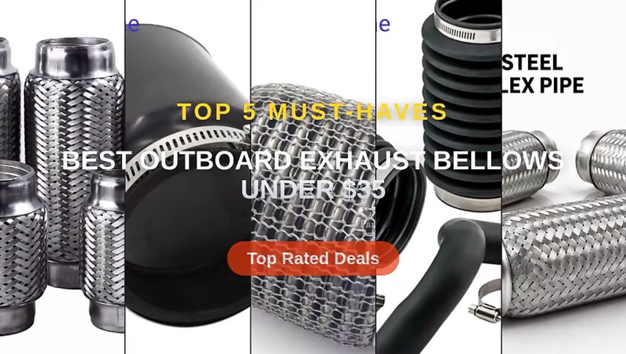 Best Outboard Exhaust Bellows Under $35 - Video Dailymotion