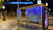 Беспорядки в Барселоне: грабежи и пожары, 100 задержанных