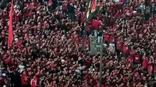 جمهور الأهلي يهتف "أفريقيا يا أهلي" قبل مواجهة كيتارا في الكونفدرالية 🔴🦅