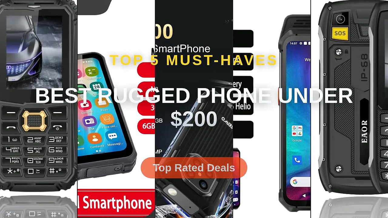 Best Rugged Phone Under $200 - Video Dailymotion