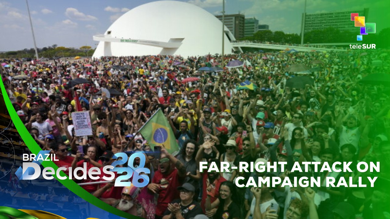Far-right attack on campaign rally - video Dailymotion