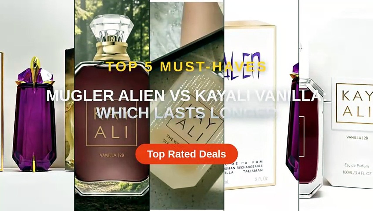 Mugler Alien vs KAYALI Vanilla: Which Lasts Longer - Video Dailymotion