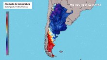 Semana que comienza fría en Argentina