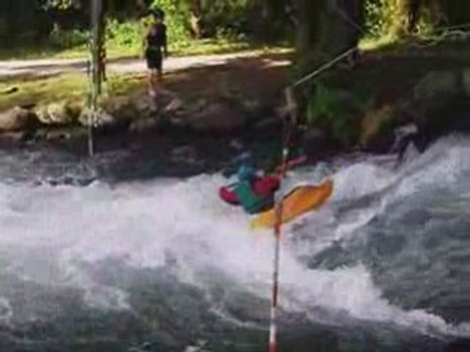 kayak freestyle,splash et esquimaut