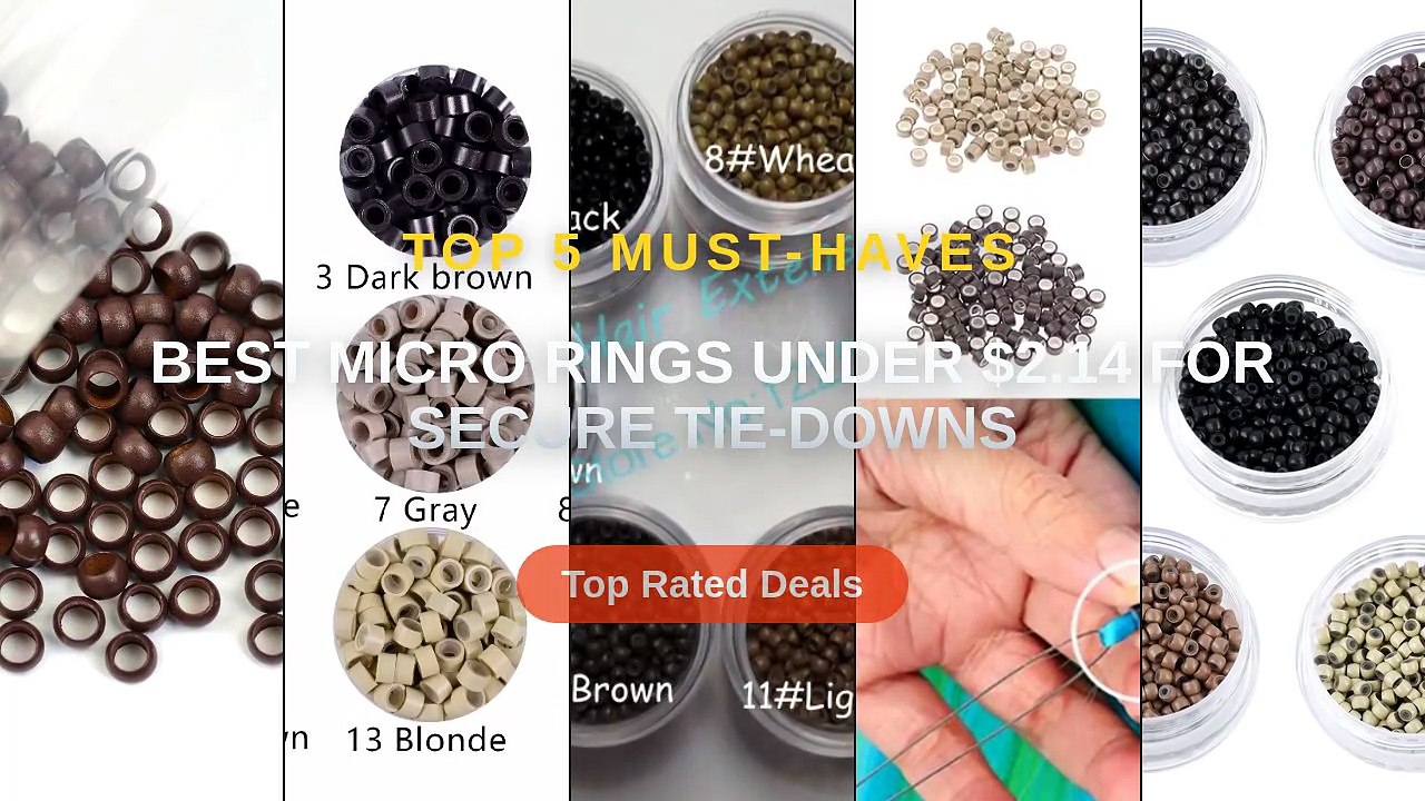 Best Micro Rings Under $2.14 For Secure Tie-Downs - Video Dailymotion