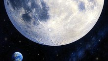 Can a Light Spot Cross the Moon Faster Than Light?