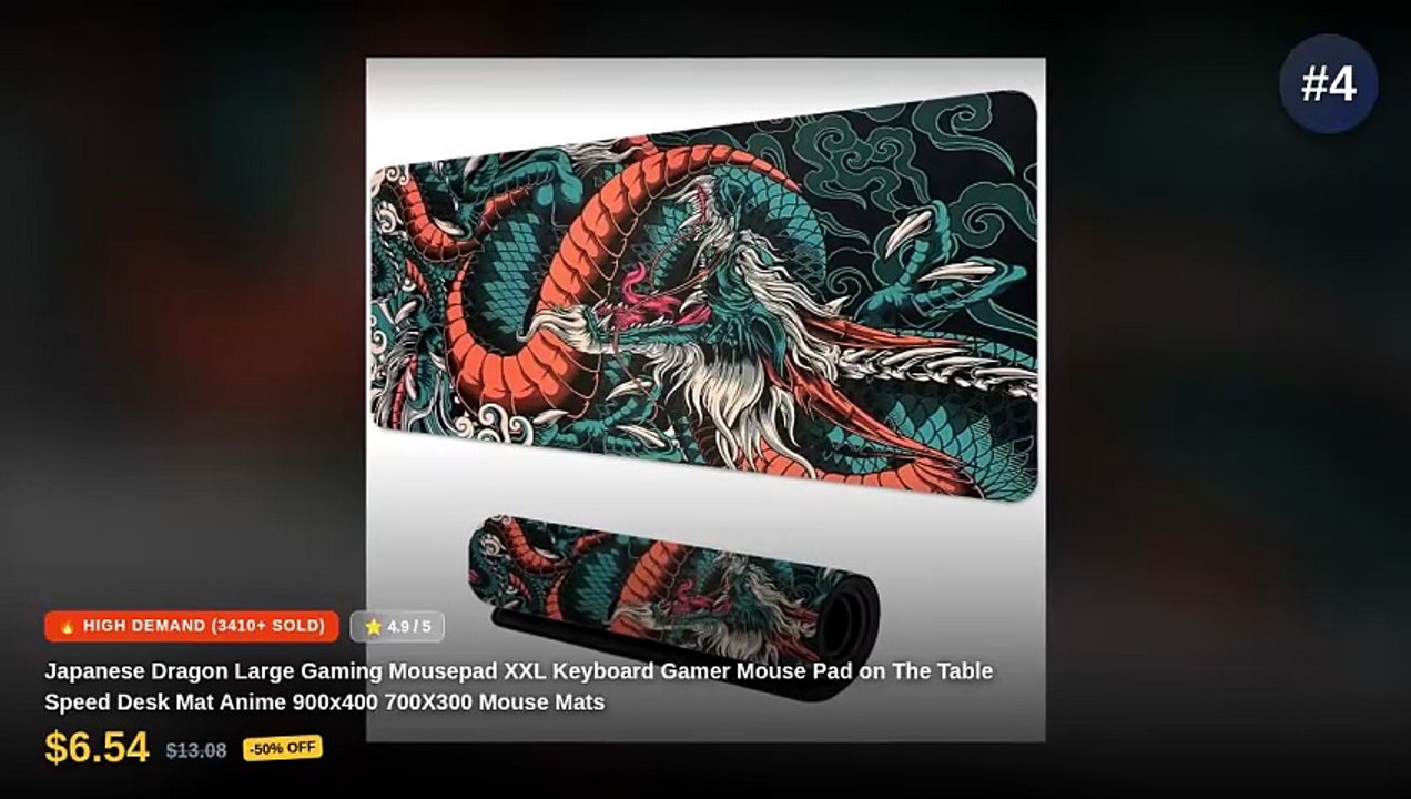 Best Oversized Mouse Pad Under $6 - Video Dailymotion