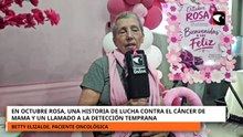 Octubre Rosa y un llamado a la detección temprana