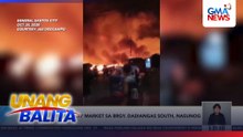 Ukay-ukay market sa Brgy. Dadiangas South, nasunog | Unang Balita