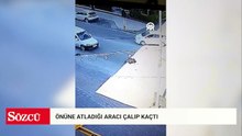 Adana'da önüne atladığı aracı çalarak kaçan şüpheli yakalandı