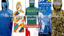 Fix Sun Burn With This Camo Fishing Shirt