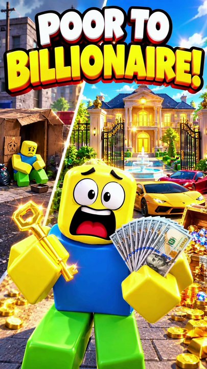 The Poor Roblox Noob Who Found a Secret Mansion! 😂🏰 | From Poor to ...