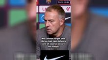'We CANNOT forget this' - Flick unhappy as Barcelona lose El Clasico