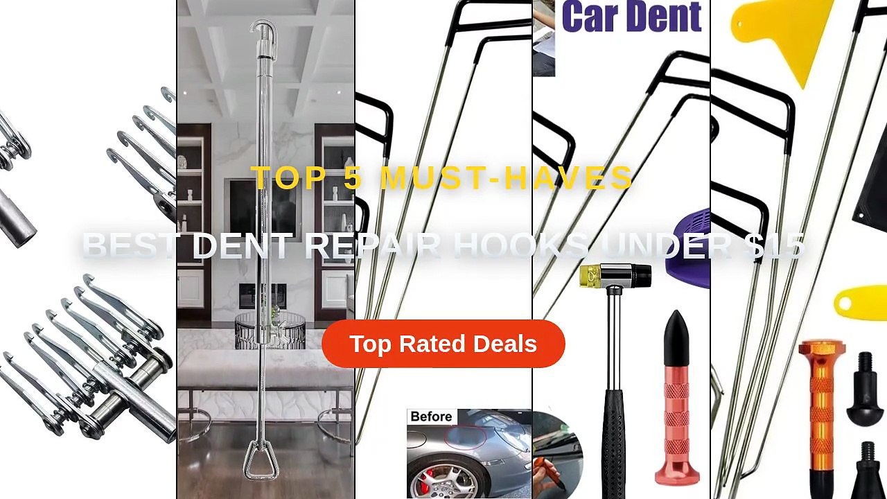 Best Dent Repair Hooks Under $15 - Video Dailymotion