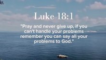 Good Morning Prayer 🙏☀️ | Never Stop Praying, Never Give Up | Luke 18:1 ❤️