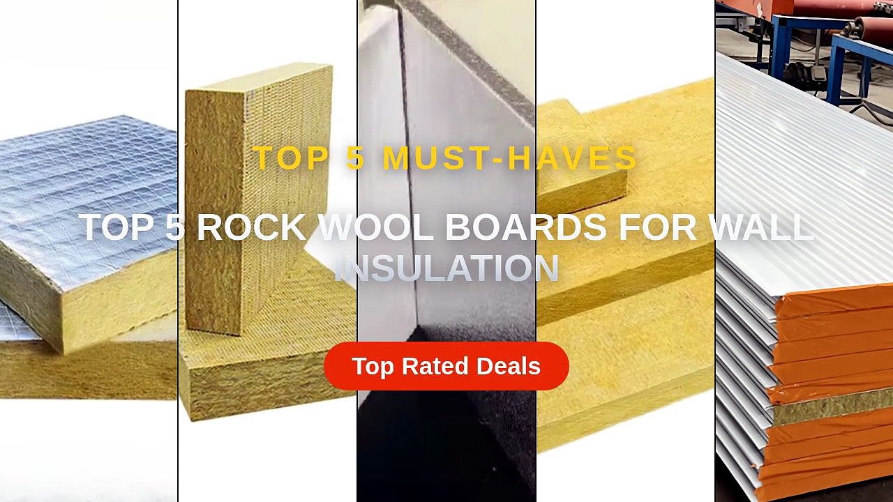 Top 5 Rock Wool Boards For Wall Insulation - video Dailymotion
