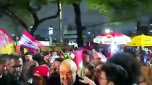 Greca comemora vitória de Lula no Largo da Ordem