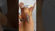 Ist es ein Fail? 😅💅🏻 Es ist nicht so wie ich es mir vorgestellt hatte #shorts #nails #gelx #nailx