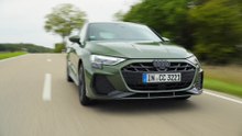 Audi A3 Sportback in Green Driving Video