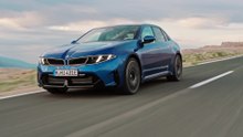 The new BMW i3 50 xDrive in M Le Castellet Blue Driving Video