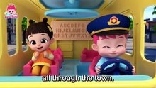 The Alphabet Bus 🚌 EP218 | ABC Song for Kids, Wheels on the Bus | Bebefinn Nursery Rhymes💙