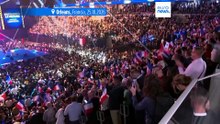 Marine Le Pen arranca su campaña presidencial en Francia tras la reelección de Jordan Bardella